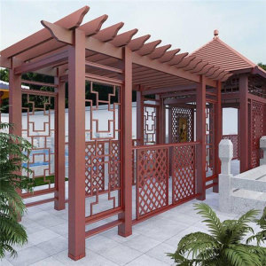 【防腐木休閑長(zhǎng)廊 山西防腐木長(zhǎng)廊廠家 古建長(zhǎng)廊 品質(zhì)保障景觀工程項(xiàng)目