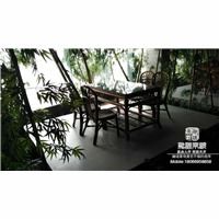 咸陽假山塑石 園林景觀 生態(tài)餐廳施工 古建 西安融諾景觀工程