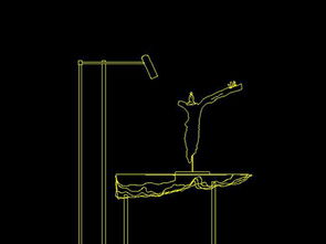 中式禪意 樹根小人像落地?zé)鬋AD設(shè)計(jì)圖紙解析與資源指南