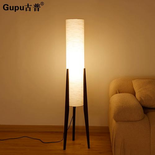 侘寂與自然的對(duì)話 一盞原木落地?zé)簦c(diǎn)亮日式禪意空間